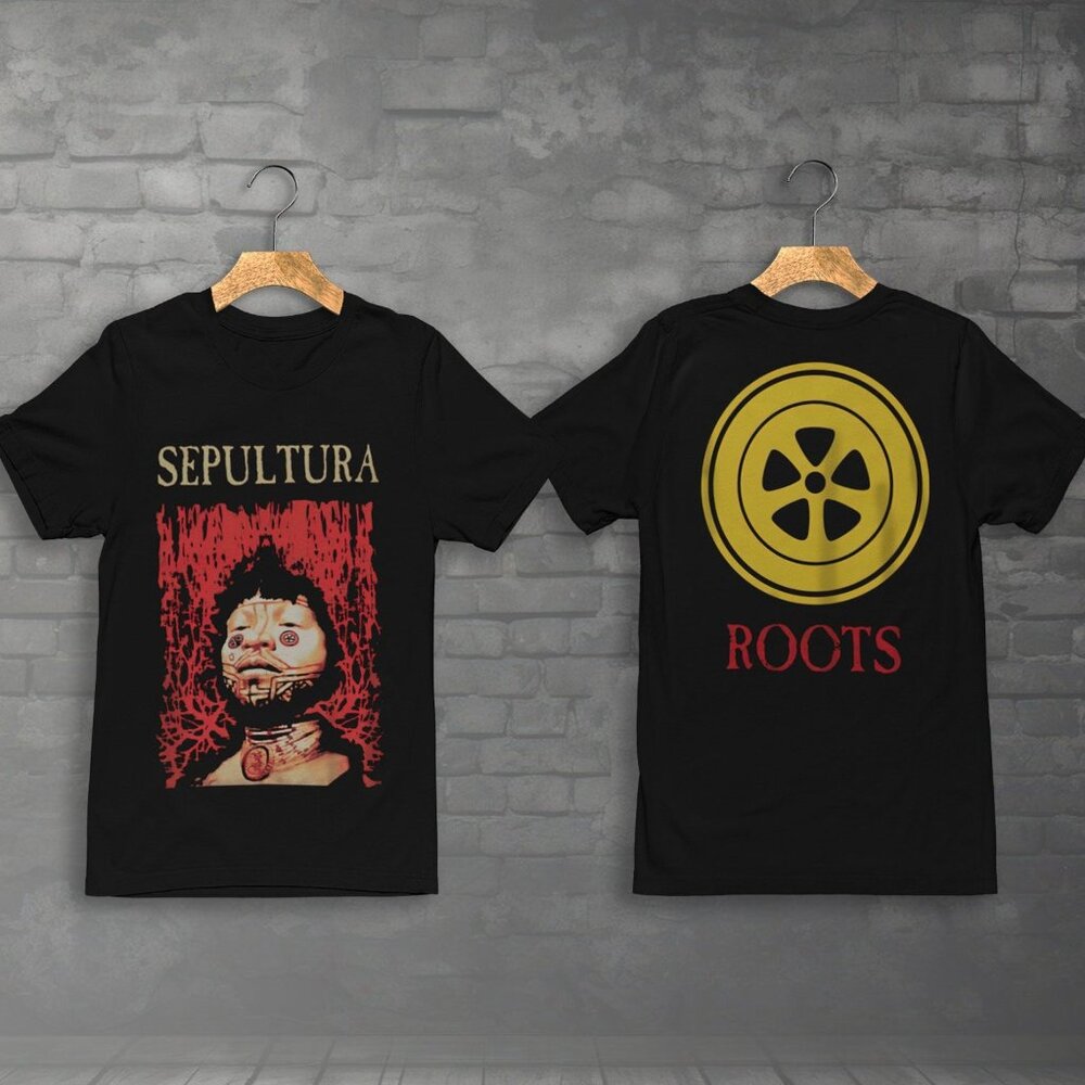 Vintage 1996 Sepultura Roots T-Shirt 2 sided